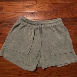 Zara Women's Gray Sweat Shorts